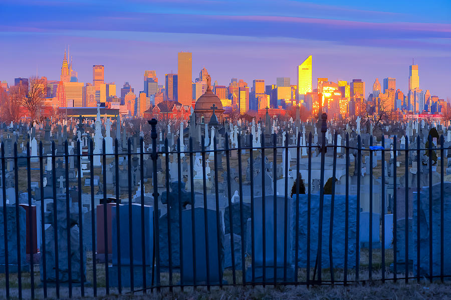 Usa Photograph - Sunrise Over The Cities by Guus Vuijk @ Photonmaps