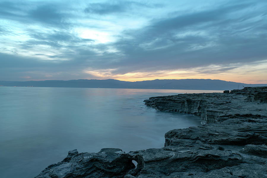 Before Dawn at the Dead Sea by Dubi Roman Before Dawn at the Dead Sea by Dubi Roman