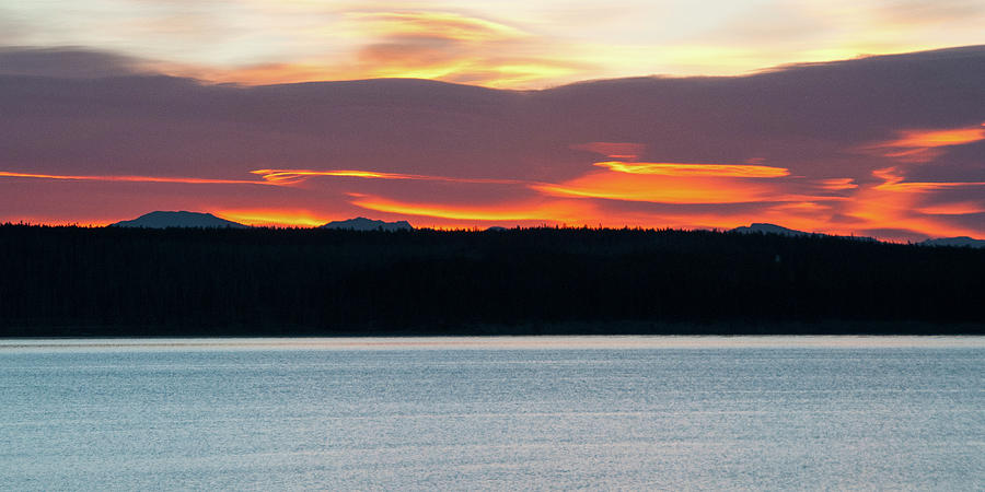Sunrise Over the Lake Photograph by Steve Stuller