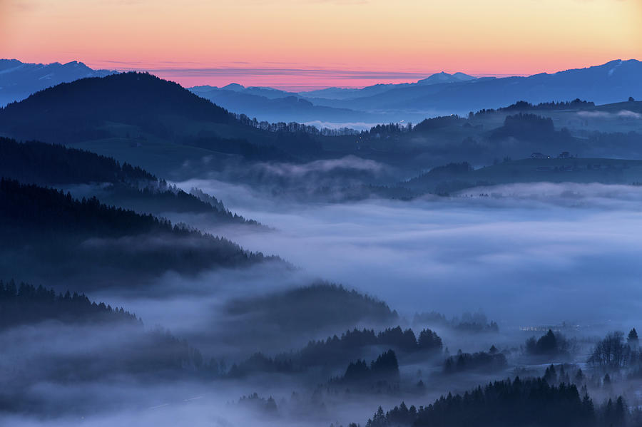 Sunrise Over The Sea Of Fog In Eastern Photograph by Sa*ga Photography