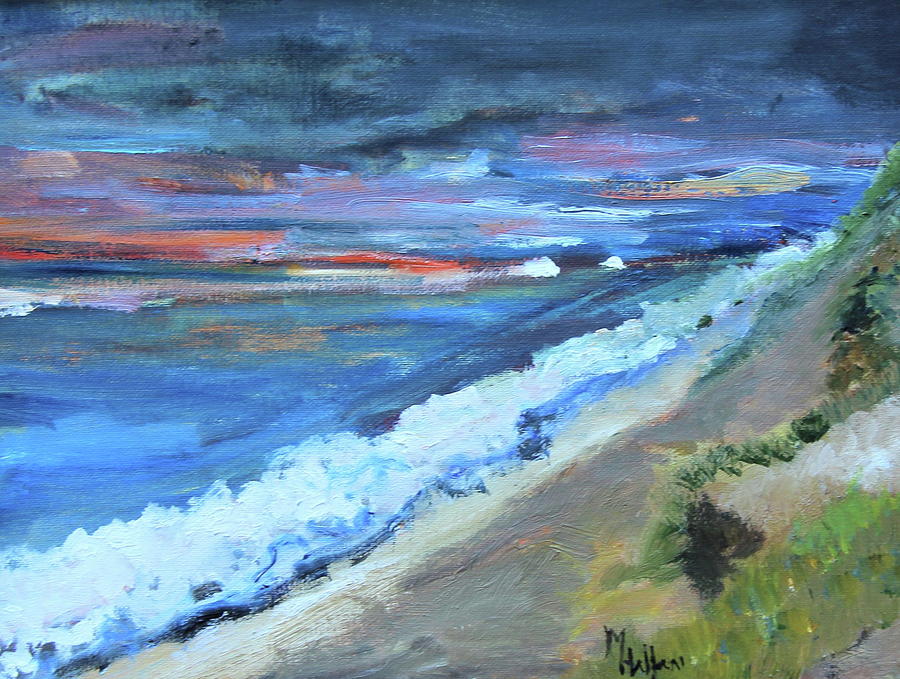 Sunrise over White Crewst Beach by Michael Helfen Sunrise over White Crewst Beach by Michael Helfen