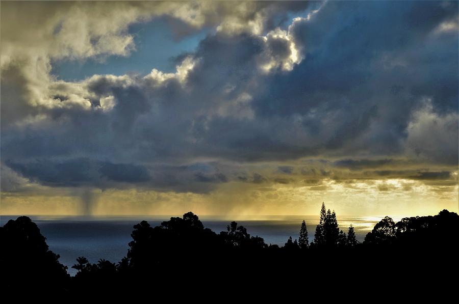Sunrise Rain Squall Photograph by Heidi Fickinger