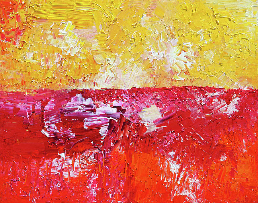 Abstract Painting - Sunrise by Ralph White