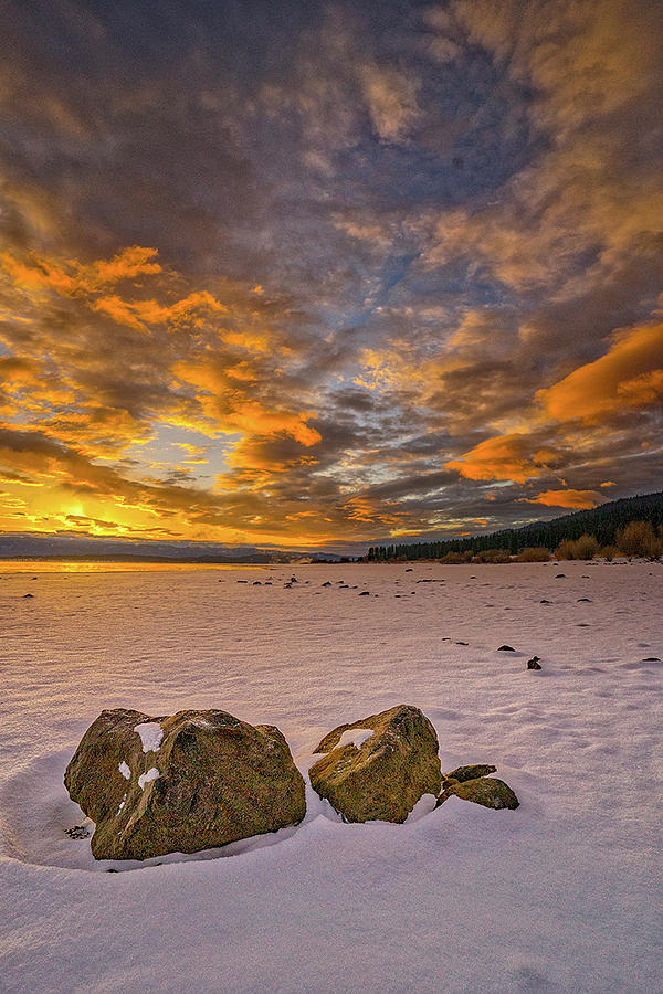 Sunrise Rocks Photograph by Tom Gresham