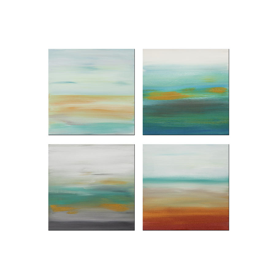 Abstract Painting - Sunrise Series Collection 9 by Hilary Winfield