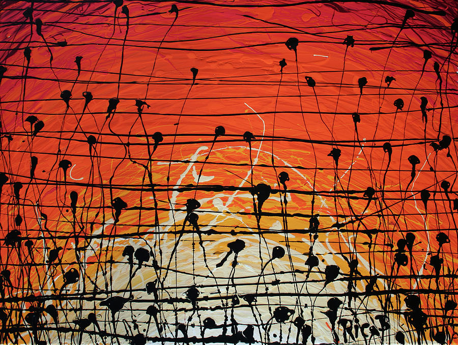 Sunrise Sonata Painting by Ric Bascobert