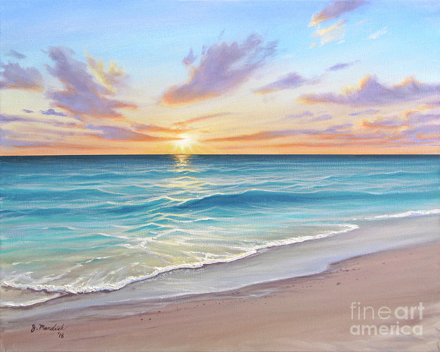 Sunrise Splendor Painting by Joe Mandrick