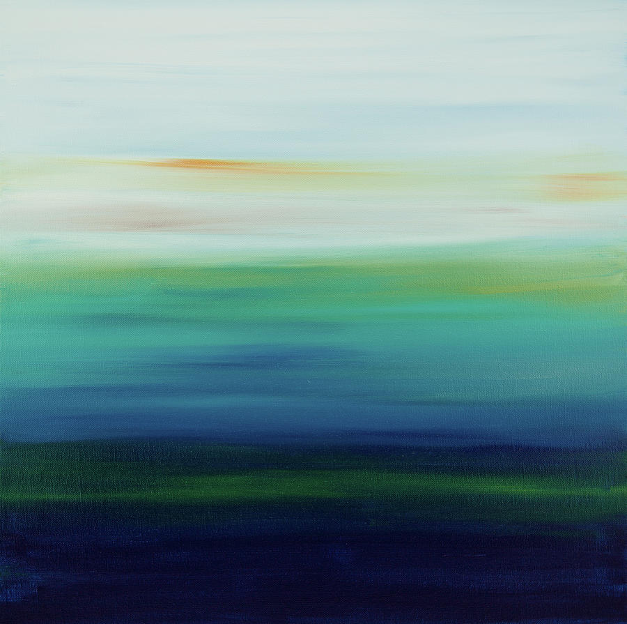 Abstract Painting - Sunset 28 by Hilary Winfield