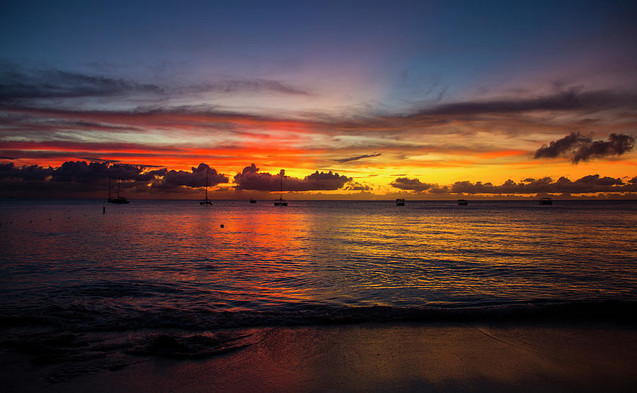 Sunset 4 No Filter Photograph by Stuart Manning