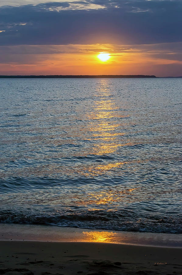 Sunset Across The Bay Photograph by Brian Wallace - Pixels