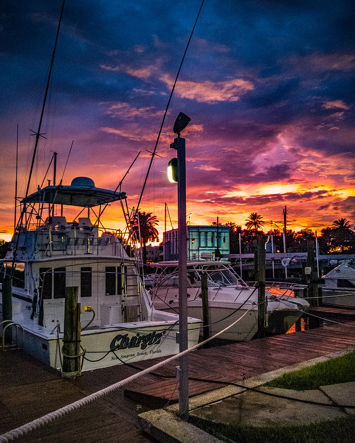 Sunset after Hurricane Dorian Photograph by Danny Mongosa