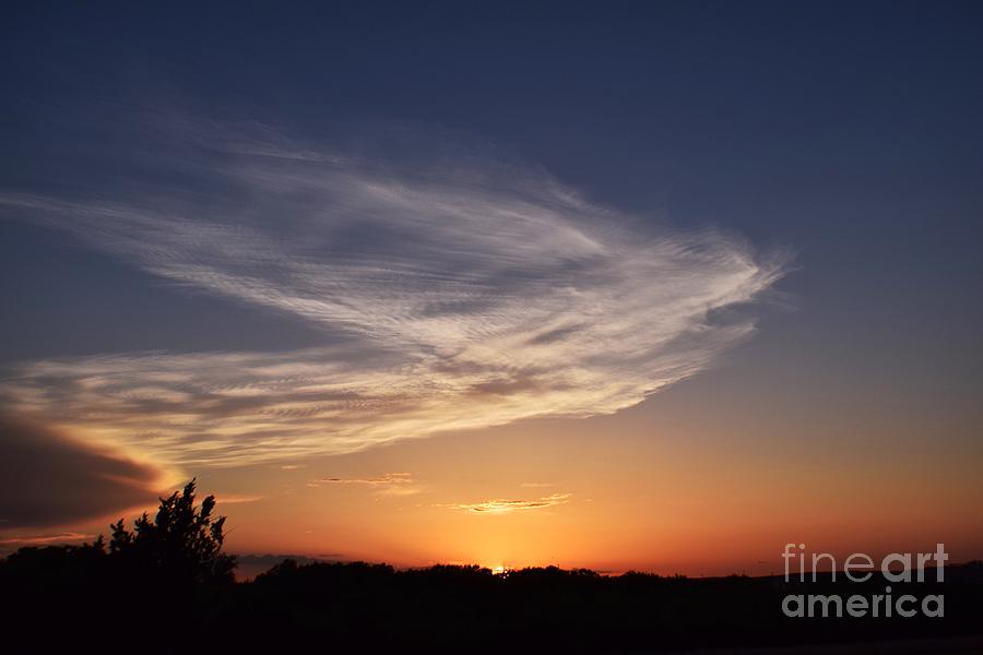 Sunset Angel Photograph by Anita Streich