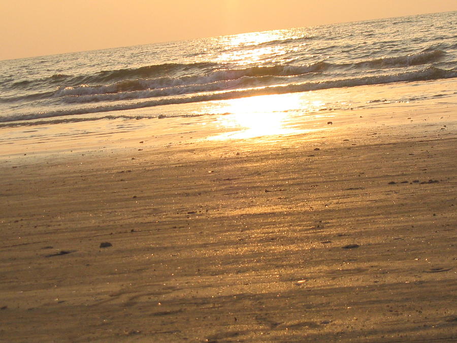 Sunset At Drive-in Beach, Kannur Photograph by Ravinder Mandayam