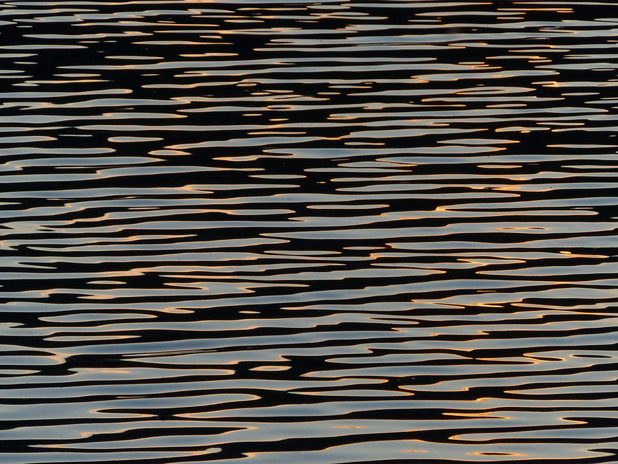 Abstract Photograph - Sunset at Eibsee by Harald Berner