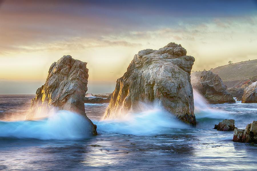 Sunset At Garrapata Photograph by Kirk Lougheed - Fine Art America