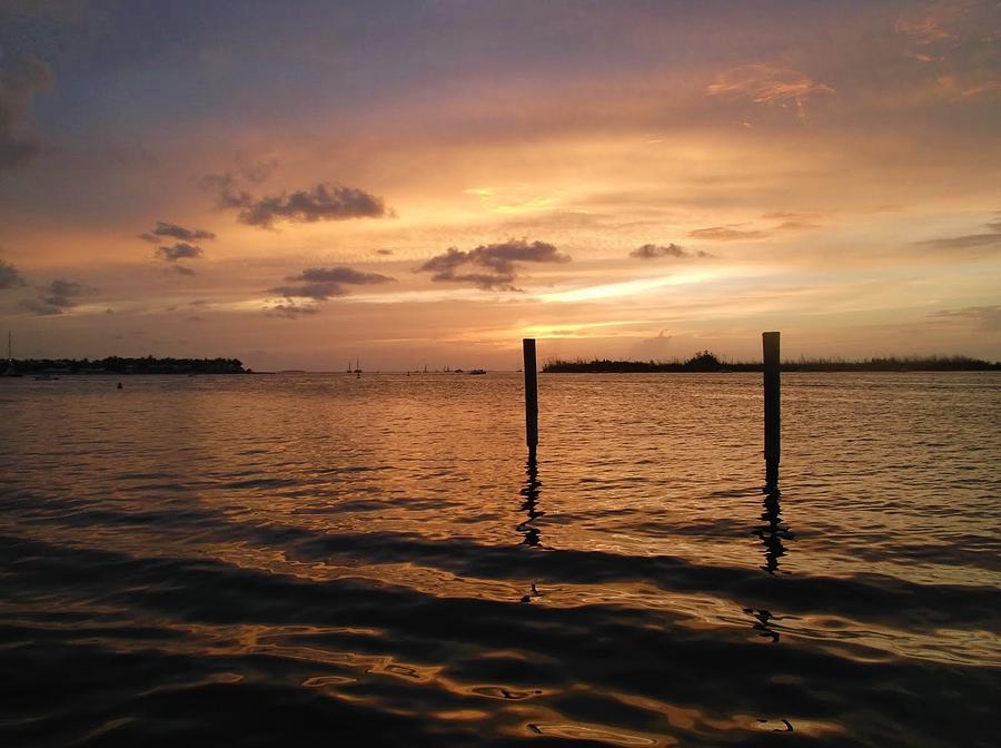 Sunset at Keywest Photograph by Bnte Creations