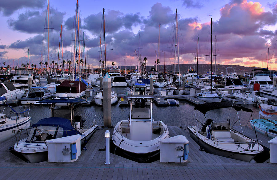 Sunset At King Harbor by Craig Brewer Sunset At King Harbor by Craig Brewer