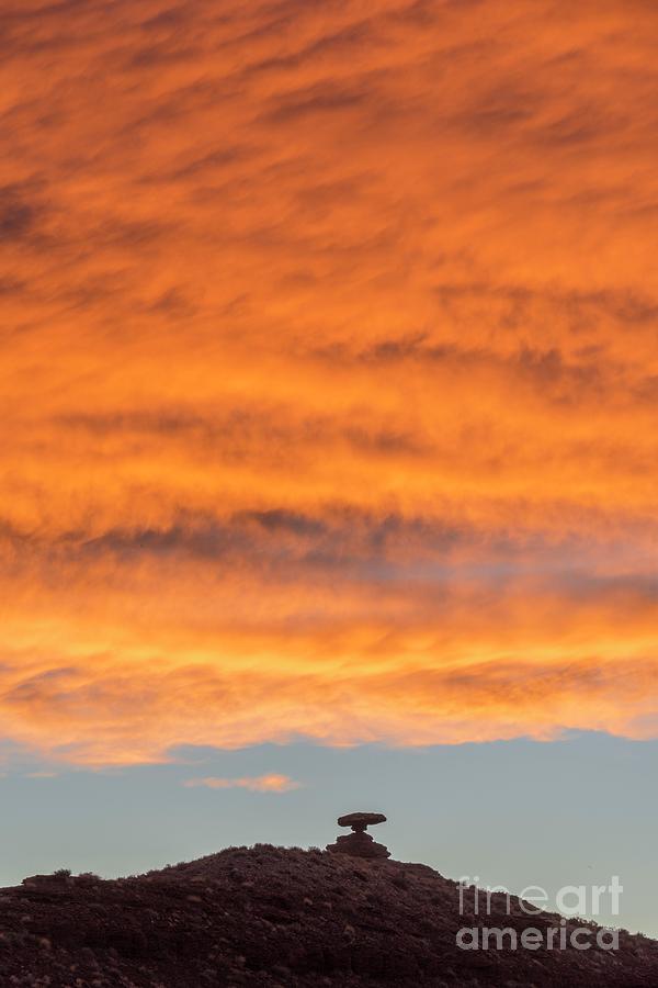 Sunset At Mexican Hat Photograph by David Parker/science Photo Library