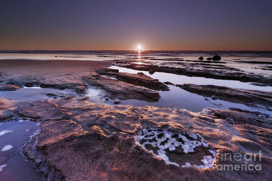 Sunset At Ona Beach Photograph