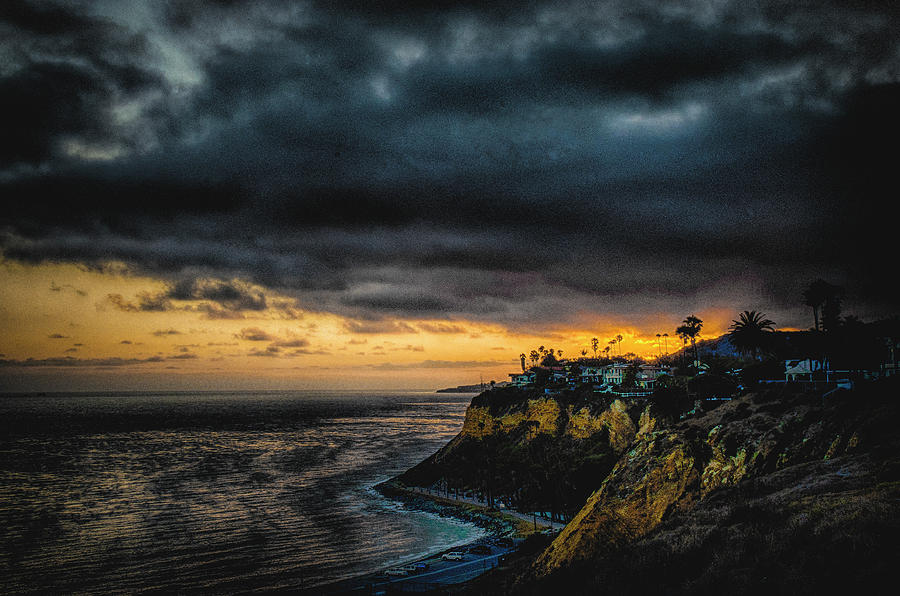 Sunset at Palos Verdes Photograph by Joseph Hollingsworth