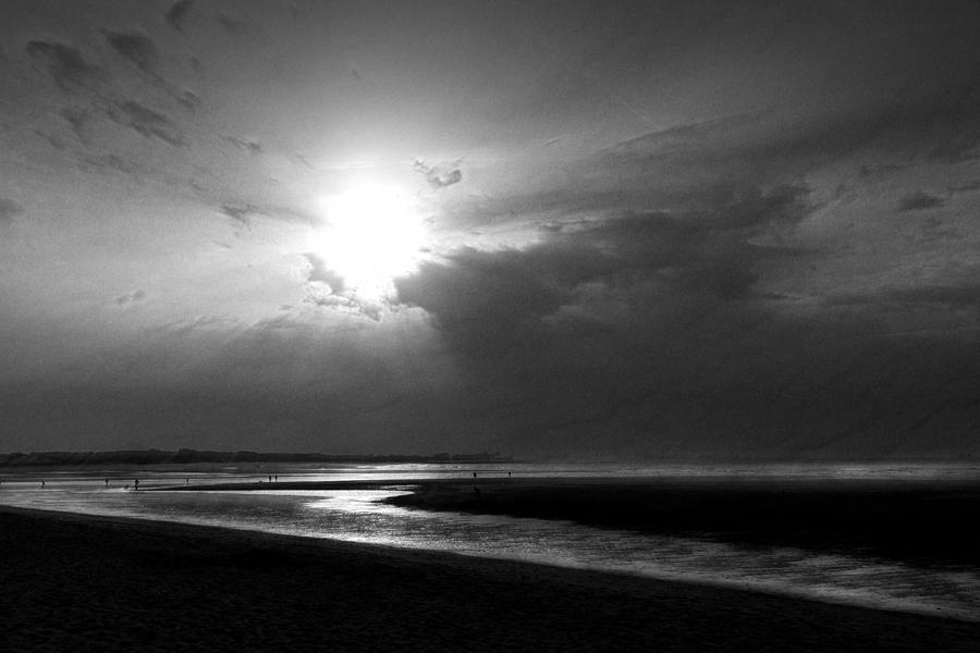 Sunset At The Beach Photograph by Roswitha Schleicher-schwarz