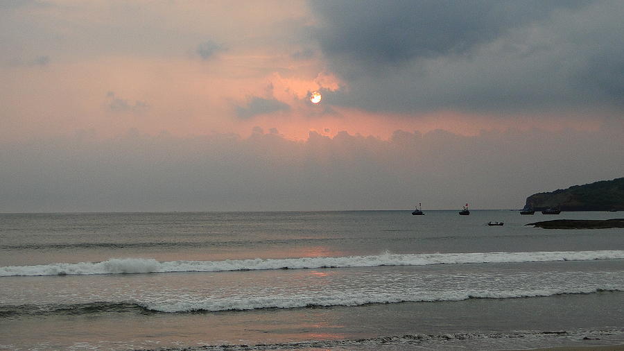 Sunset At Velneshwar Beach Photograph by Shot By Ankur Panchbudhe