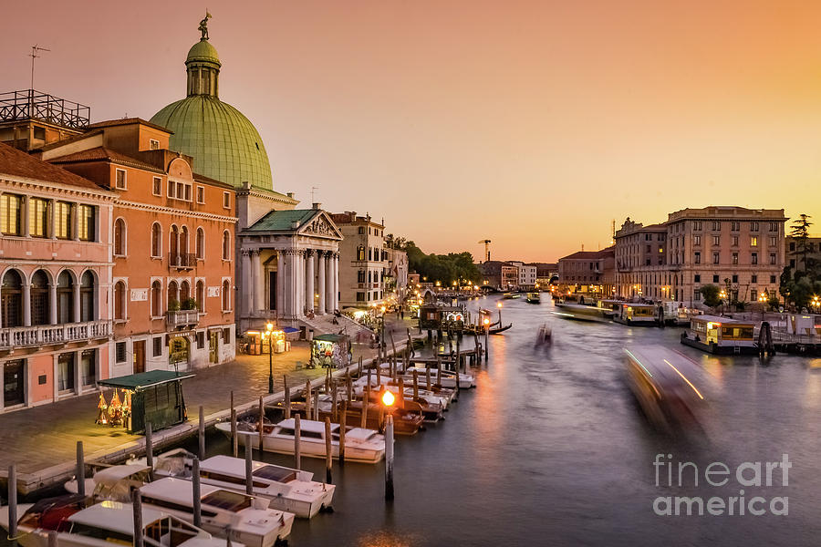 Sunset at Venice by Fine Art On Your Wall Sunset at Venice by Fine Art On Your Wall