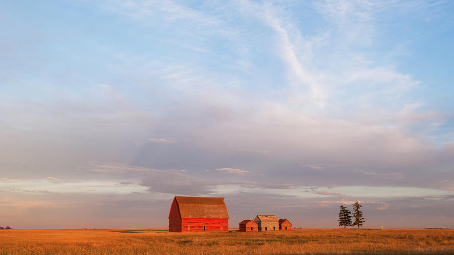 Sunset barns by Yuri San Sunset barns by Yuri San