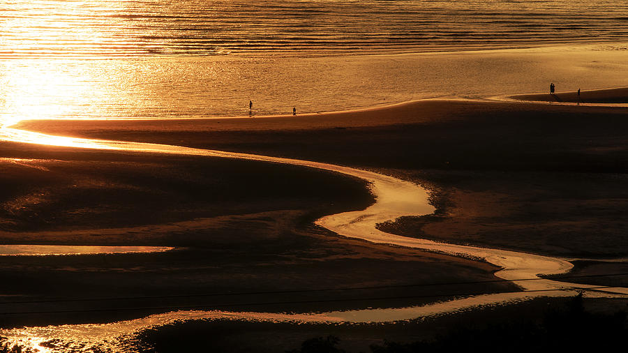 Sunset Beach Photograph by Fumi Taki