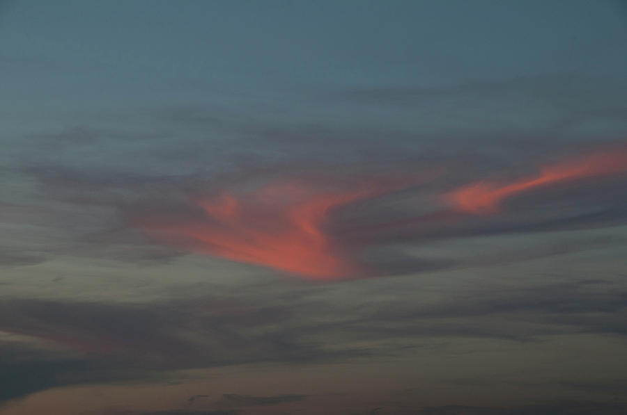 Sunset Clouds Photograph by Mitch Diamond