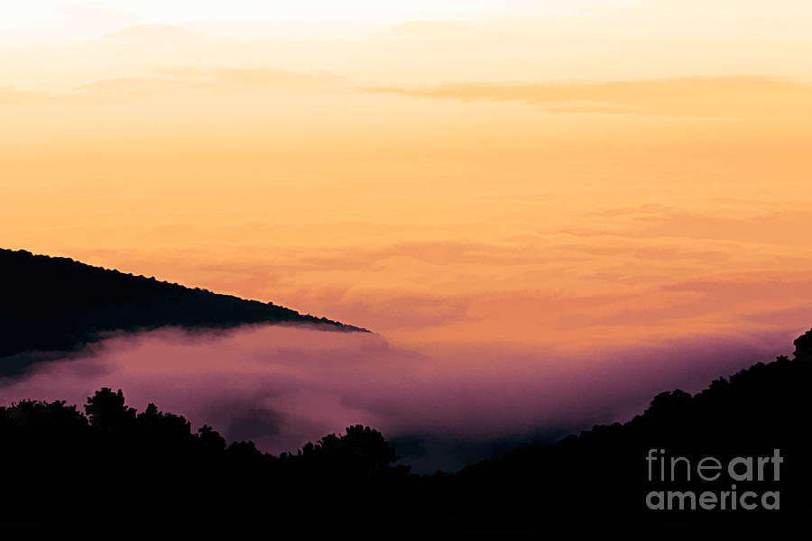 Sunset Clouds Pennsylvania  Photograph by Chuck Kuhn