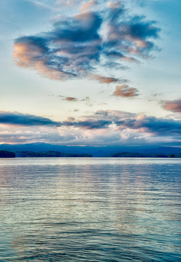 Sunset Colors Over Lake Keowee Photograph by Blaine Owens Photography