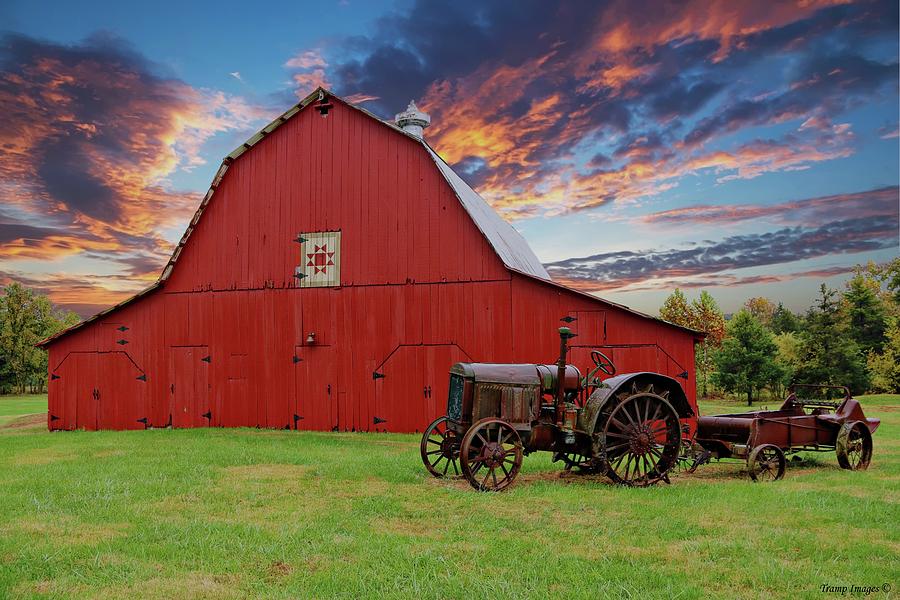 Sunset Farm by Wesley Nesbitt Sunset Farm by Wesley Nesbitt