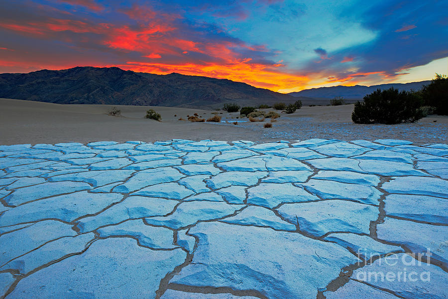 Sunset From Mesquite Flat Sand Dunes Photograph By Doug Meek Fine Art America