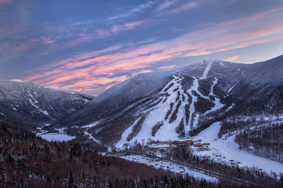 Sunset Glow Over Cannon Mountain 2 Photograph by Chris Whiton