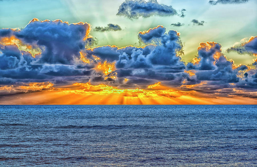 Sunset Photograph - Sunset Heaven by Joseph S Giacalone