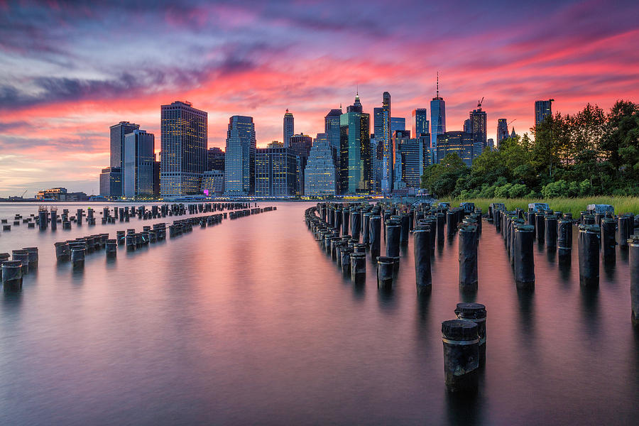 Sunset in Pink Photograph by Fran Gallogly