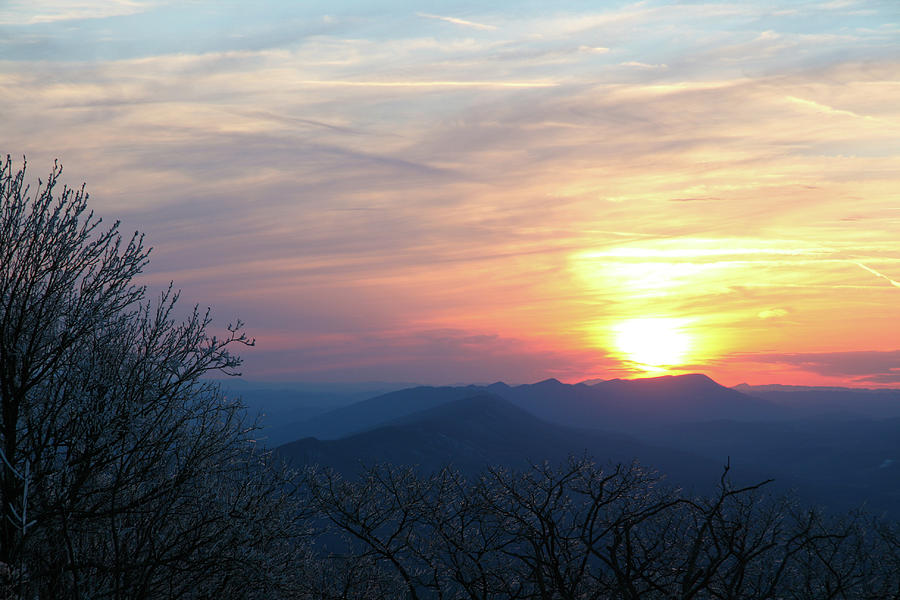 Sunset in Russell County Virginia Photograph by Greg Smith