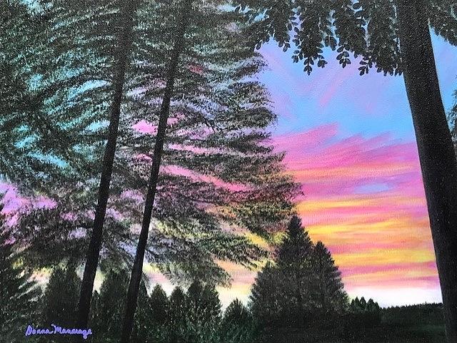 Sunset in Strawberry by Donna Manaraze Sunset in Strawberry by Donna Manaraze