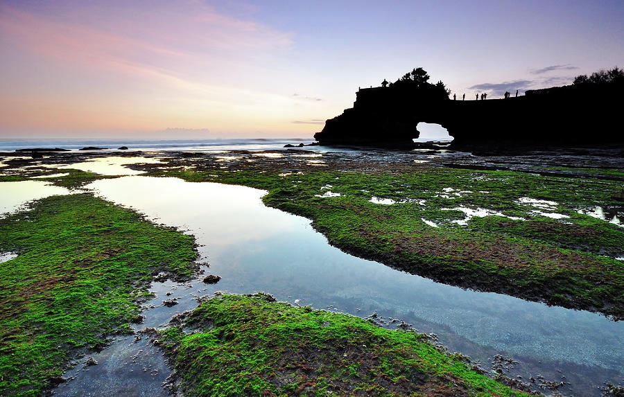 Sunset In Tanah Lot Temple, Bali Photograph by Nora Carol Photography