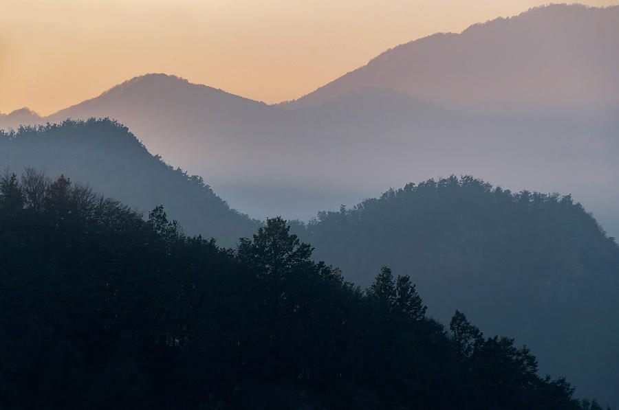 Sunset in the Apennines #4 Photograph by Dimitris Sivyllis