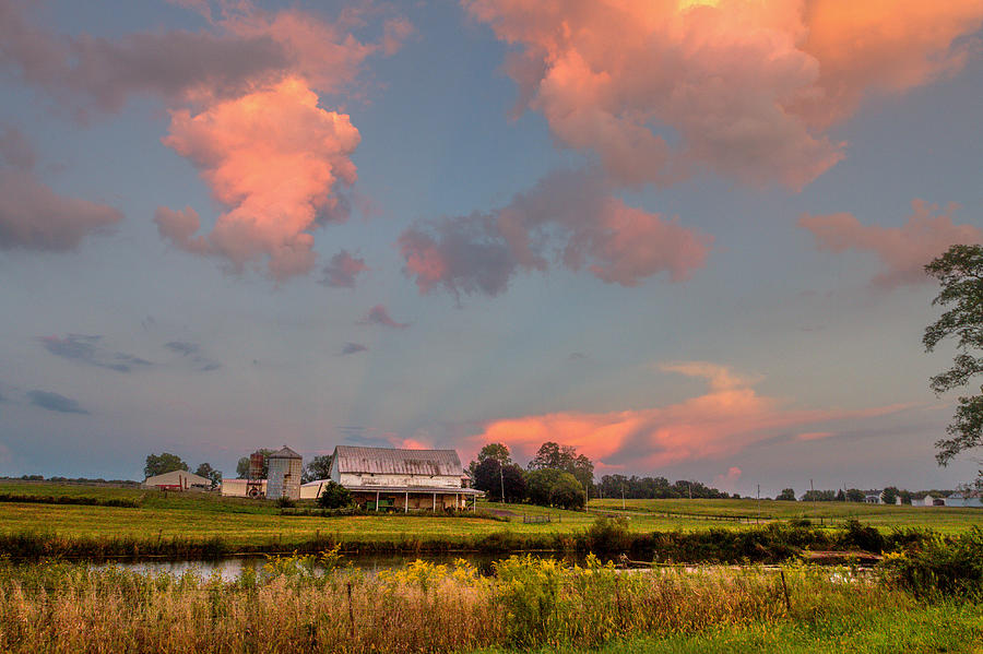 Sunset In The Country- New Carlisle Ohio 9-3-2018 Photograph by Thomas ...