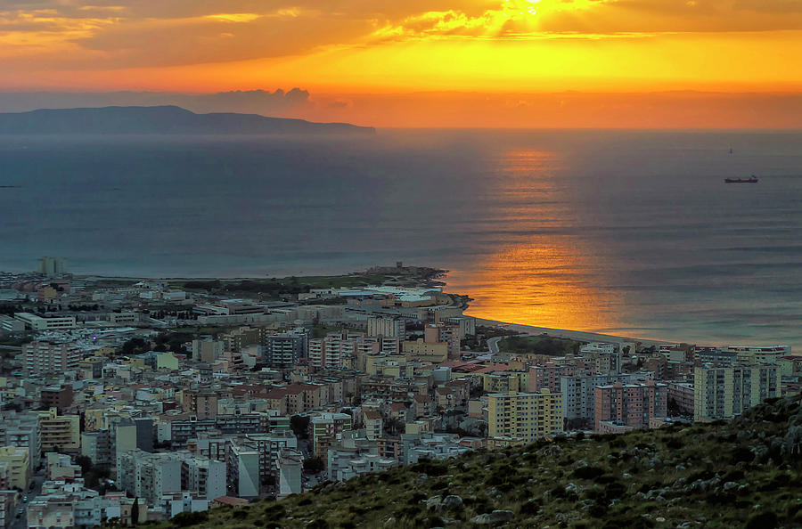 Sunset In Trapani Photograph by Filippo Maria Bianchi