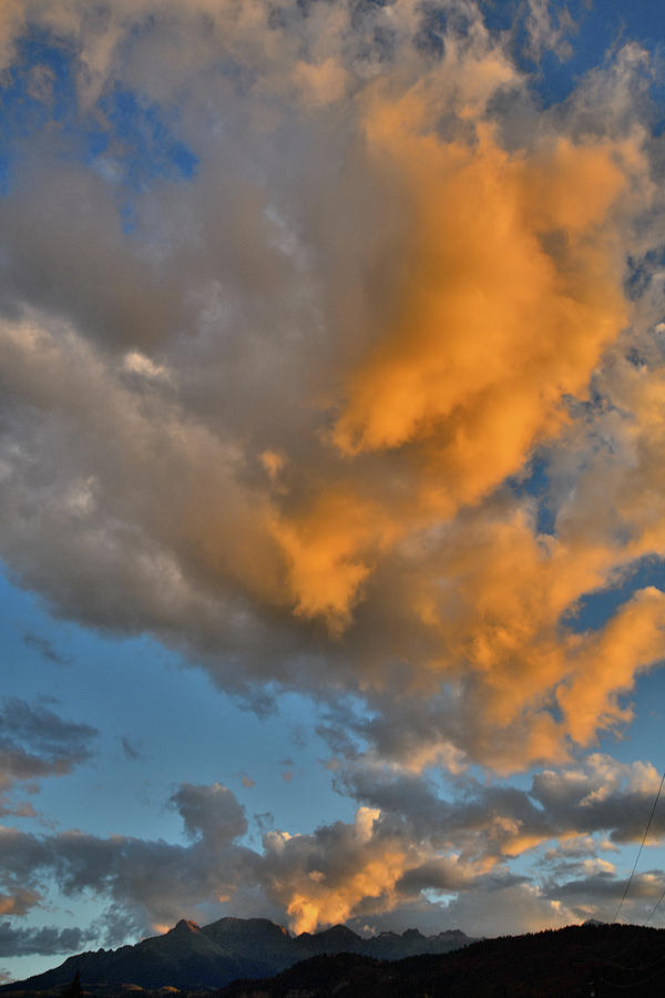 Sunset Intensifies over Ridgway Colorado Photograph by Ray Mathis