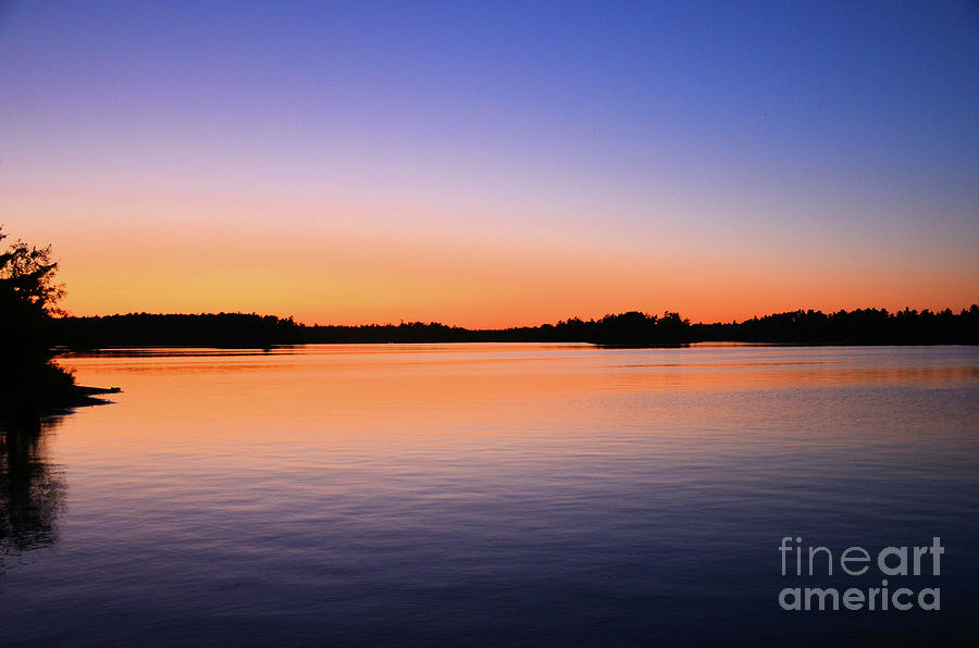 Sunset Lake Nipissing Ontario 3 Photograph by Elaine Manley