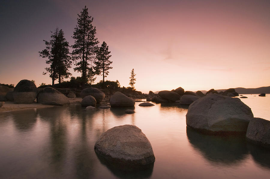 Sunset, Lake Tahoe, Nevada Photograph by Kevin Schafer