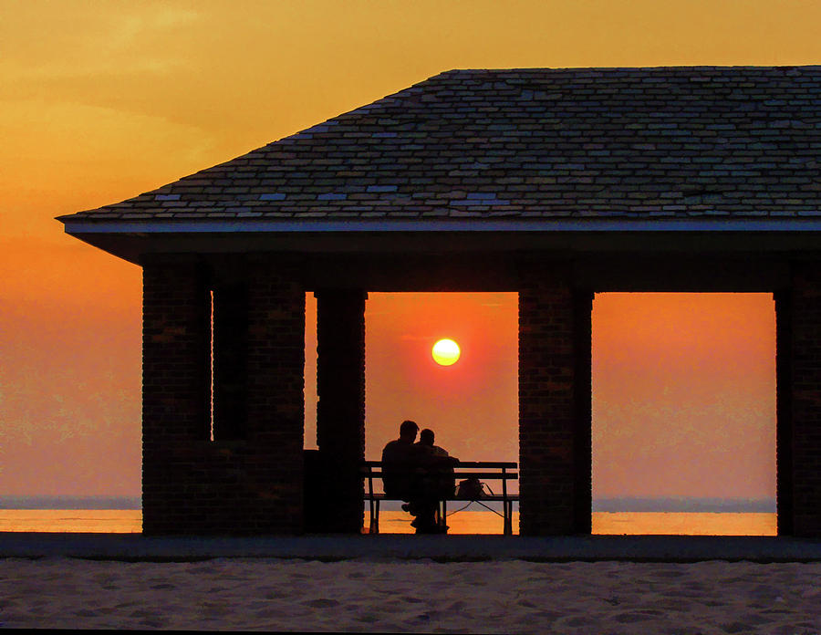 Sunset Lovers Photograph by Roni Chastain