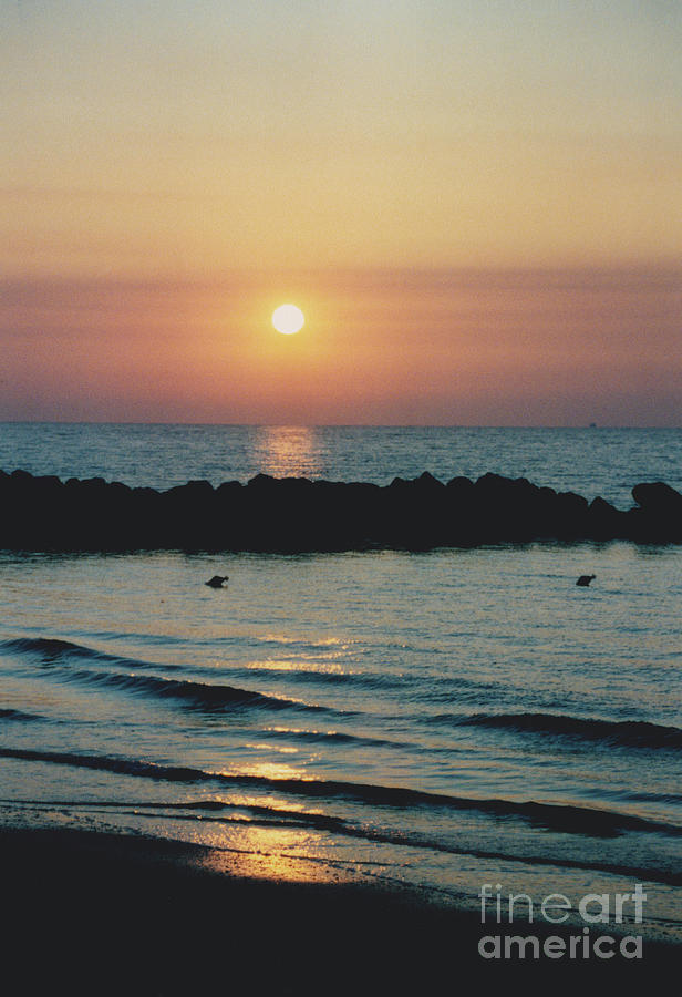 Summer Photograph - Sunset Ocean Bliss #1 #nature #art by Anitas and Bellas Art