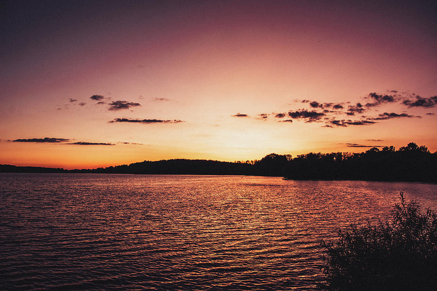 Sunset on Knox Lake Photograph by Laura Jonsson - Fine Art America