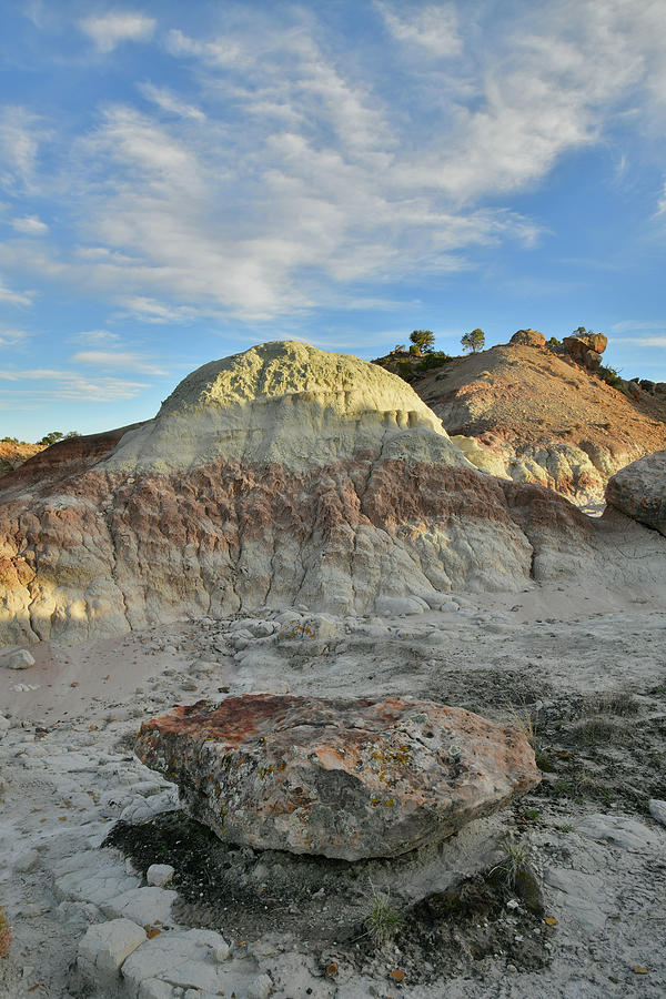 Sunset on Little Park Road Bentonite Site Photograph by Ray Mathis